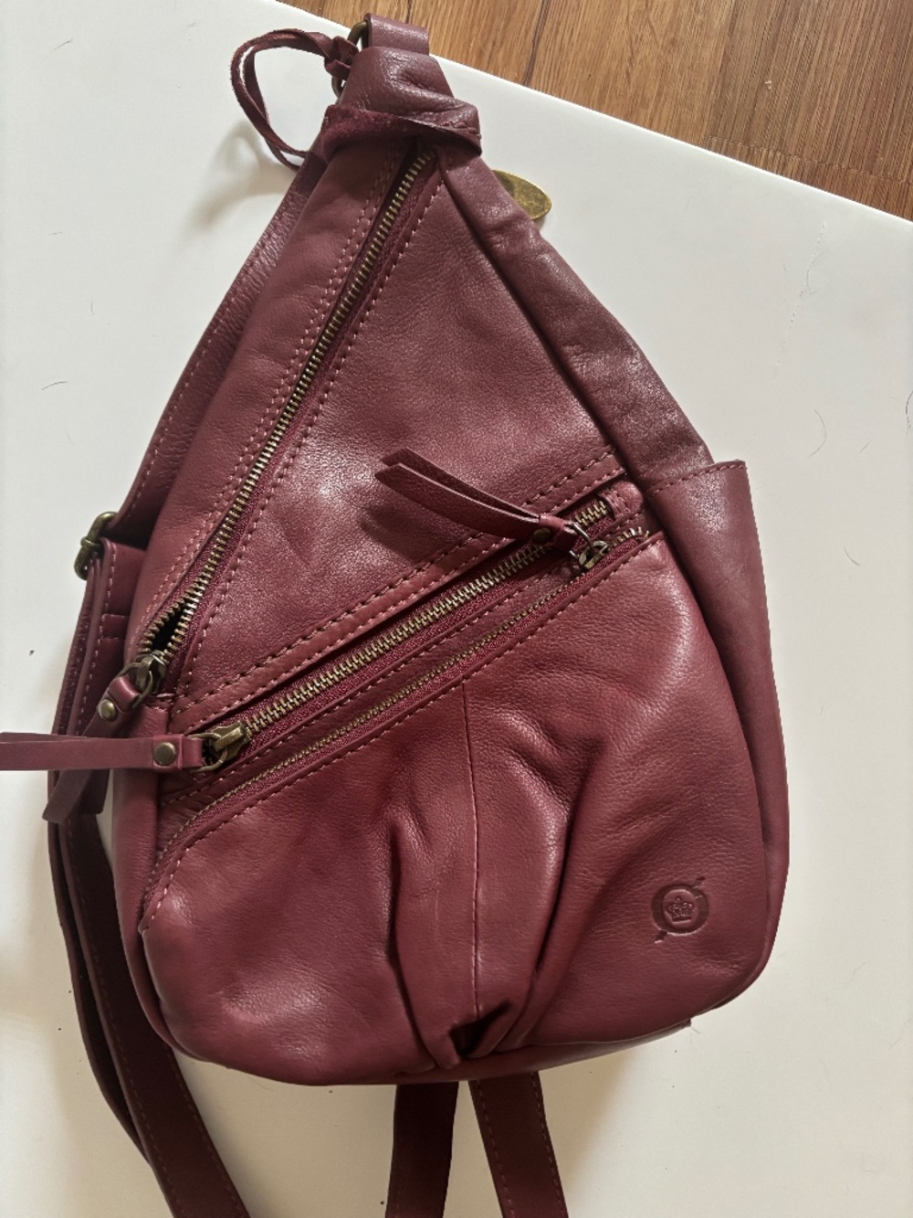 Born Sling Bag, Burgundy